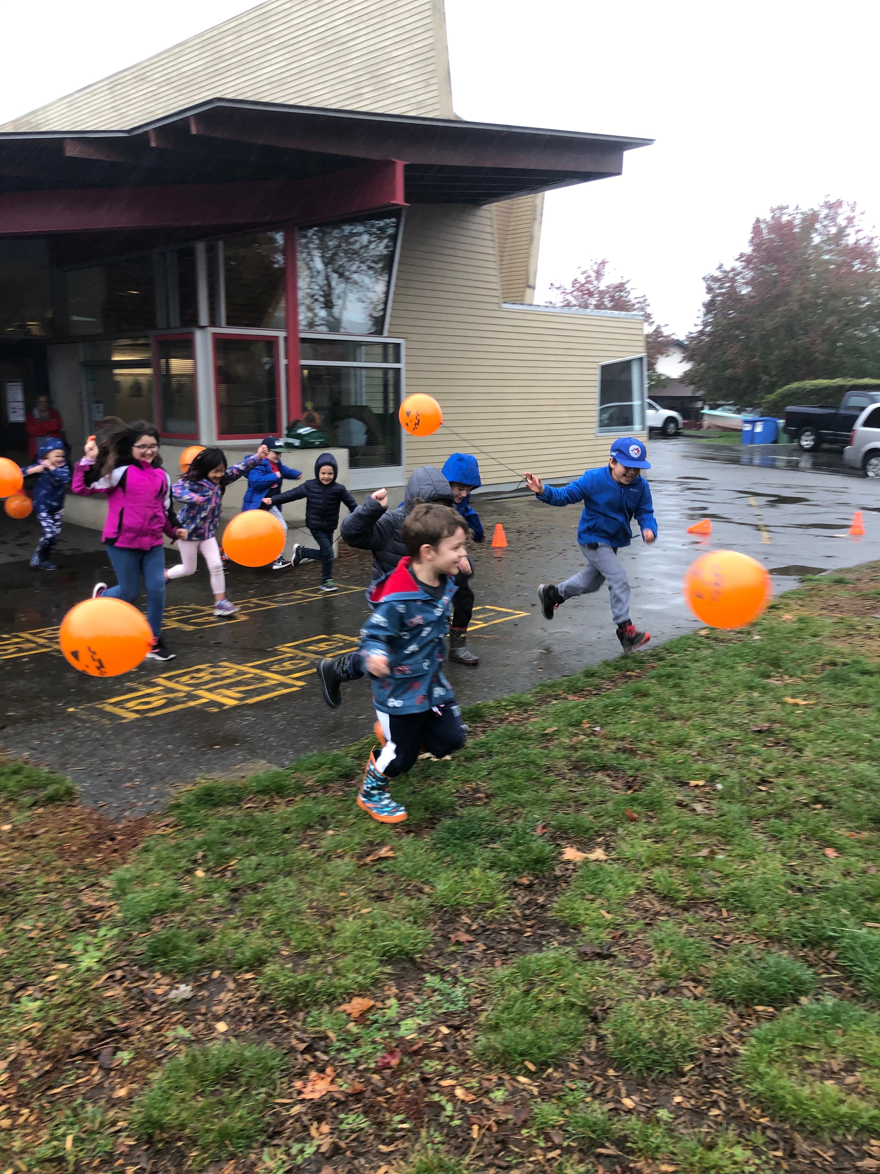 Children enjoying outdoor play